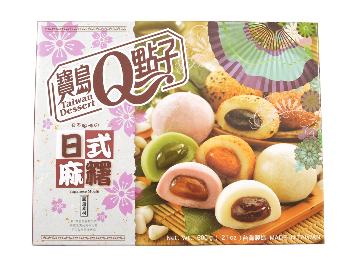 Q Brand Mochi Mix koláčků, 600 g